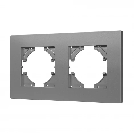 Рамка пластиковая FRM-PERIO-PL-2-GR (Arlight) 049752