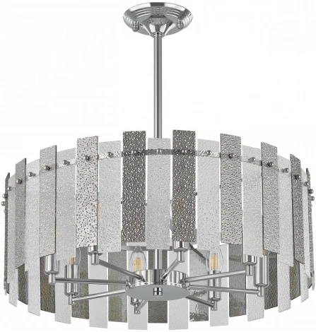 Подвесная люстра хрустальная на штанге Arte Milano Sorrento-2109 372109/8/350/580 CR (220V)