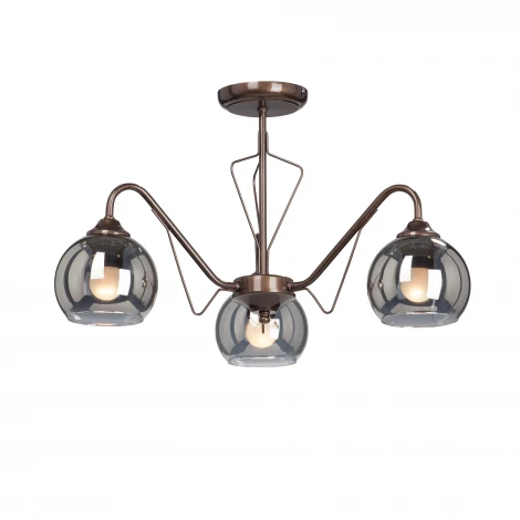 Потолочная люстра на штанге Vitaluce V3951-7/3PL (220V, шарики)