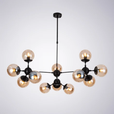 Потолочная люстра Arte Lamp Bolla A1664SP-12BK