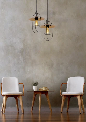 Подвесной светильник Lucide Masson 74309/01/02 (220V, на проводе, круглые)