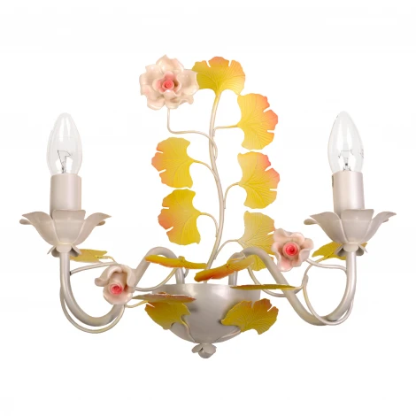 Бра Abrasax Suzanne SB0979/2 (220V, свеча, цветы, розы)