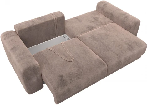 Диван прямой Лига-056 НПБ Лига Диванов (Велюр) арт.129122