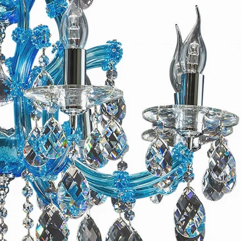 Подвесная люстра Osgona Champa blu 698085