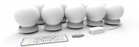 Светодиодный светильник для зеркал Gauss Makeup MK001 10W 780lm (220V, пульт управления)