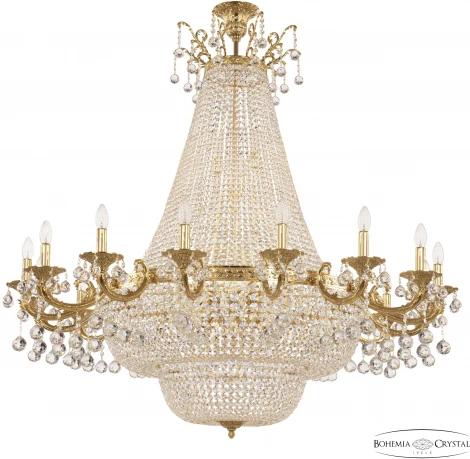 Потолочная люстра Bohemia 2210 2210H208/16/123IV/Y1 G Balls