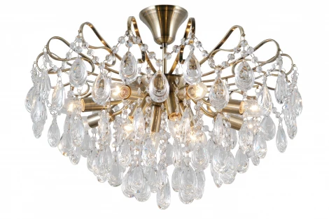Потолочная люстра Natali Kovaltseva 79013 79013/12C ANTIQUE