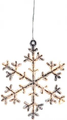 Световая фигура Снежинка светодиодная на батарейках Eglo ICY 410791 (снежинки)