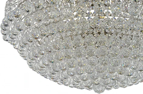 Подвесная люстра Arti Lampadari Pompei E 1.5.80.100 N (220V, хрусталь, на цепи)