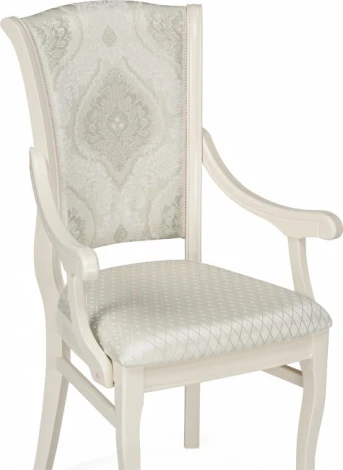 Обеденный стул Линет Woodville (Массив дерева,Ткань/Бежевый) арт.615253