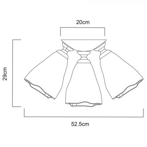 Потолочная люстра Arte Lamp Canzone A3469PL-6CC