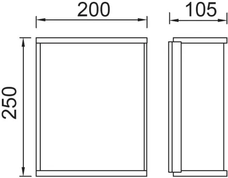 Настенный светильник уличный Oasis Light GEOMETRY 1843 Gr