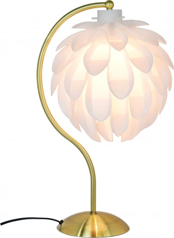 Интерьерная настольная лампа артишок Moderli Flake V11012-T (220V, выключатель)