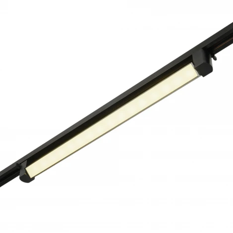 Трековый линейный светодиодный светильник однофазный MyFar Lines MT0112-30W4K-B (220V)
