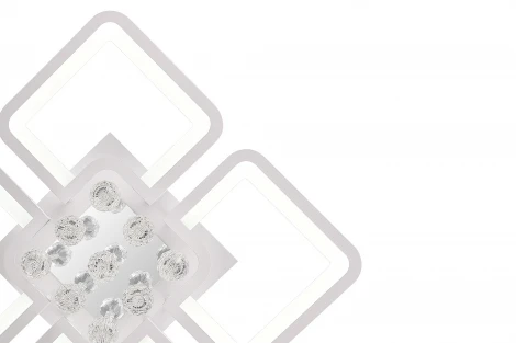 Потолочная люстра Natali Kovaltseva Cascade LED LAMPS 81157 (регулировка яркости, 220V, подвески, пульт управления)