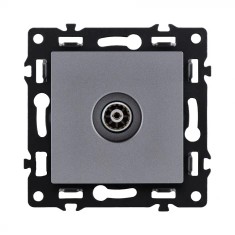 Розетка спутниковая SAT серый Kollinger Asthetik AS-021GY
