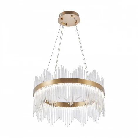 Подвесная люстра Arte Milano Venezia 311033/D600 BS (регулировка яркости, LED, 220V, хрусталь, пульт управления, на тросе, круглые)