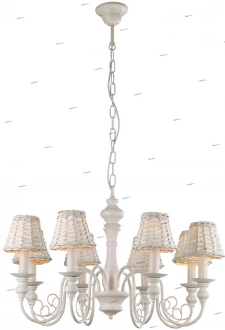 Подвесная люстра Arte Lamp Villaggio A3400LM-8WH