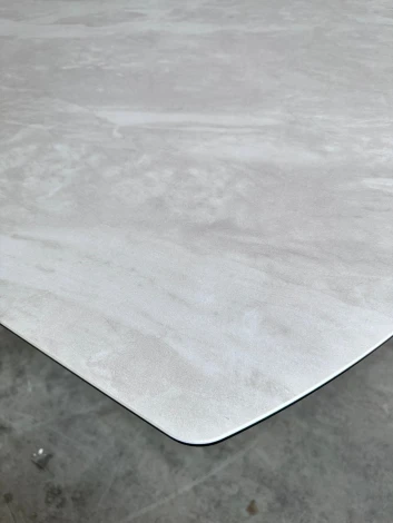 Стол KAI 140 TL-109 поворотная система раскладки, испанская керамика / Темно-серый / Черный М-City