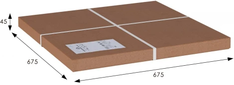 Стол журнальный Манхэттен карри/серый от фабрики Mebelik
