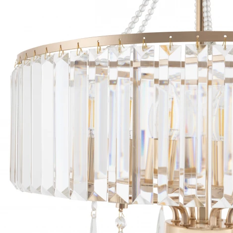 Потолочная люстра на штанге Arte Milano Sorrento-1009 371009/8/50/600 GD