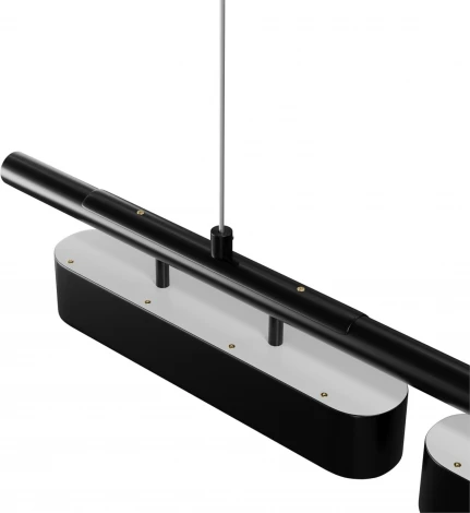 Подвесной светильник Zigbee, Wi-Fi Lightera Huron LE118L-3B SMART (LED, 220V, управление смартфоном, голосовое управление, умный дом - Алиса, Tuya Smart, Маруся, Smart Life, Экосистема Сбер, на тросе)