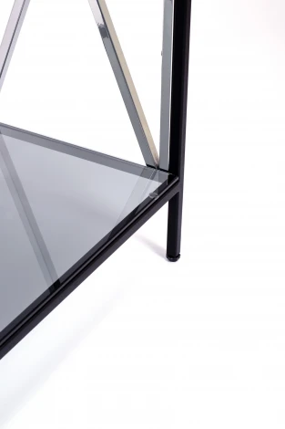 Консольный стол AllConsoles 1031-CB_S grey черный муар, серебряный