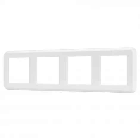 Рамка пластиковая FRM-VERSA-PL-4-WH (Arlight) 045187