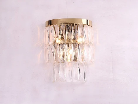 Настенный светильник Newport 10120 10123/A gold (220V, хрусталь)