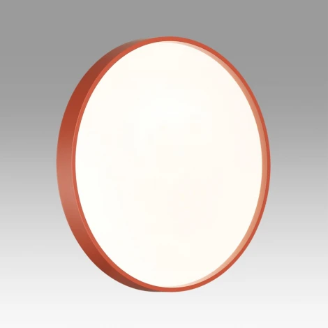 Настенно-потолочный светильник светодиодный Sonex Mavic 7744/EL COLOR SN пластик/белый/красный LED 70Вт 3000-6000К D480 IP43 пульт ДУ (220V, круглые)