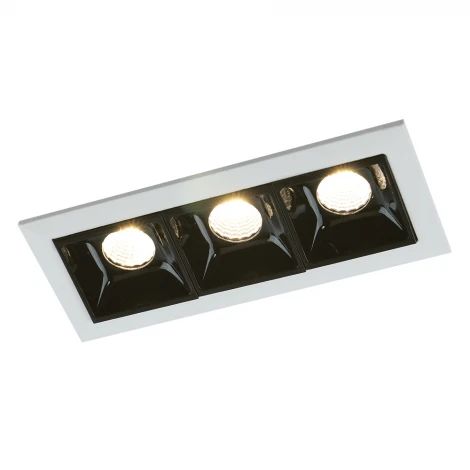 Светодиодный встраиваемый линейный светильник Arte Lamp Grill A3153PL-3BK (220V)