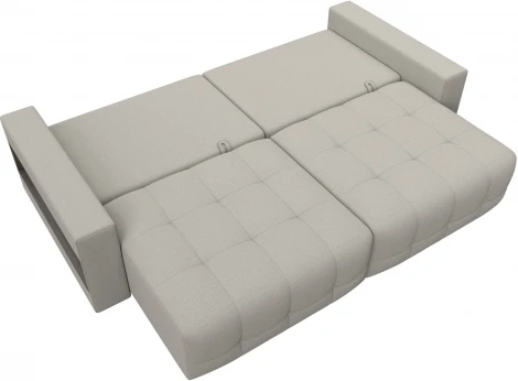 Диван прямой с полками Лига-053 НПБ Лига Диванов (Рогожка) арт.128884