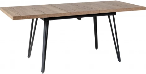 Стол R-Home Диего раздвижной 140-180 Галифакс Табак/Бабочка