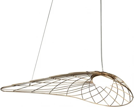 Подвесной светильник Loft It Tressage 10127/590 Gold (LED, 220V, на тросе, листья, плетеные)