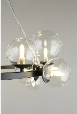 Подвесной светильник Aployt Feliche APL.334.03.14 (220V, на тросе, шарики, молекулы)