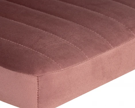 Стул барный DOBRIN CHARLY GOLD (розовый велюр (MJ9-32)) 5019_Golden-LM 5019_Golden-LM, цвет сиденья розовый (MJ9-32), основания золото