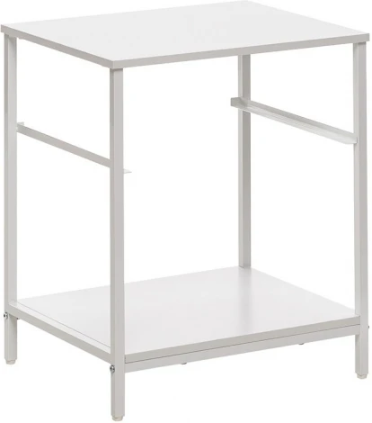 Комод Leset Линкс с ящиком и полкой (к/з), Каркас Белый, ящики Белые Leset (Экокожа/Белый) арт.2500000198106