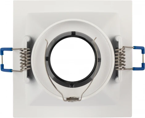 Встраиваемый точечный светильник ЭРА KL102 WH/CH (12V)