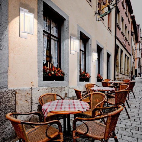 Настенный фонарь уличный Novotech Ivory Led 358119