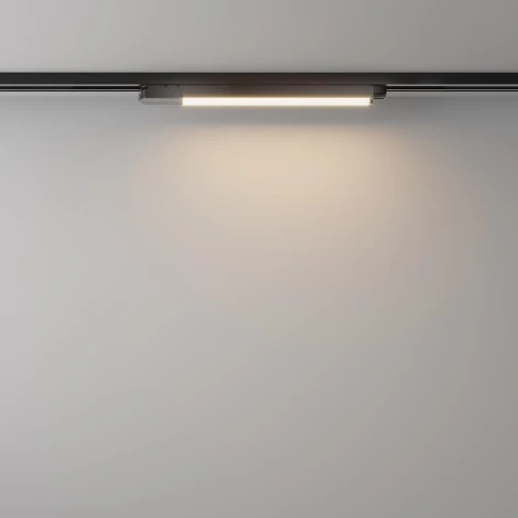 Трековый светильник Basis Unity 3000K 12Вт 110° (однофазный) Maytoni Technical TR000-1-12W3K-B (220V)