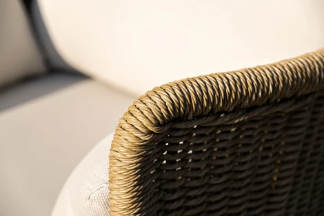 "Аликанте" лаунж-зона из искусственного ротанга, цвет соломенный 4SIS арт.УТ-00007466