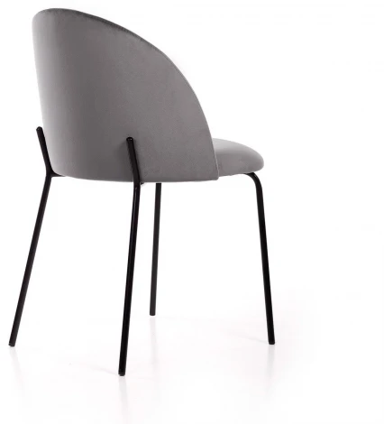 Cтул Nord, бархат светло-серый 26 Top Concept NORD 80609