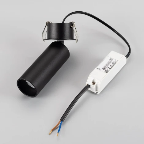 Встраиваемый точечный светильник SP-NUANCE-BUILT-FLAP-R35-7W Day4000 (BK, 36 deg, 230V) (Arlight, IP40 Металл) 049906 (LED)