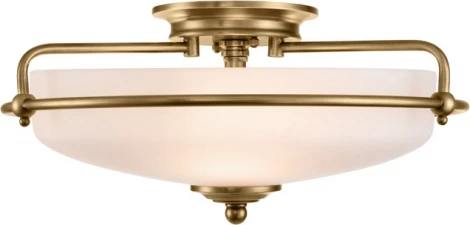 Потолочный светильник круглый Quoizel Griffin QZ-GRIFFIN-F-WS (220V, круглые)