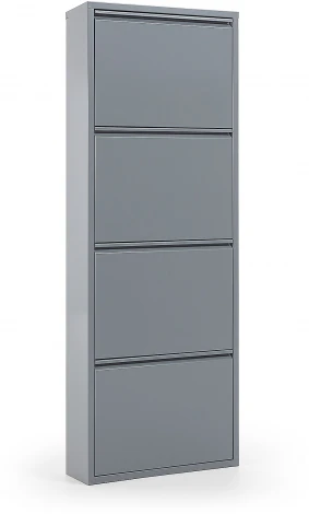 Ящик для обуви La Forma (ex Julia Grup) Ode (Серый/ Металл,Сталь)