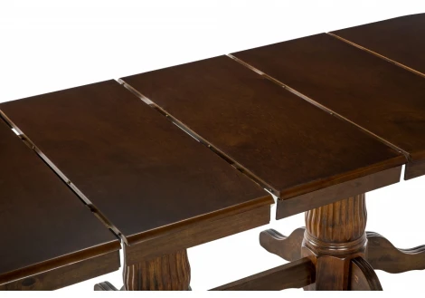 Обеденный стол из дерева Woodville Grandi dirty oak 11417