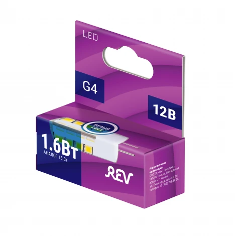 Лампочка светодиодная REV 32366 2