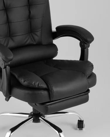 Кресло руководителя TopChairs President NEW черное УТ000041706