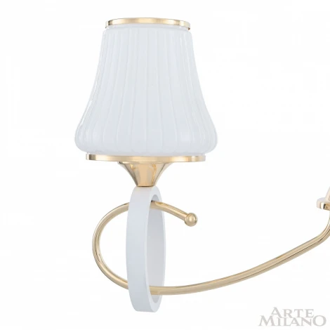 Подвесная люстра Arte Milano Florentia-2387 302387/3 Wh/Gd (220V, на цепи)