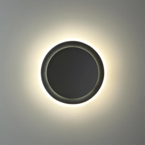 Настенный уличный саетильник светодиодный Novotech Smena 359164 STREET черный IP54 LED 4000K 16W 220V